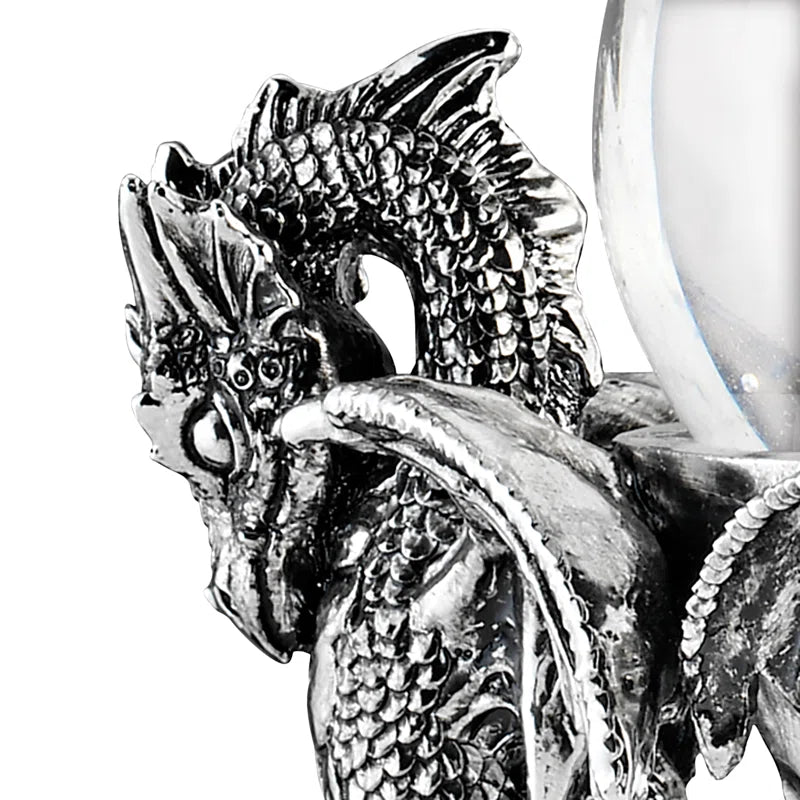 Dragons of Corfu Castle Mystic Glass Globe