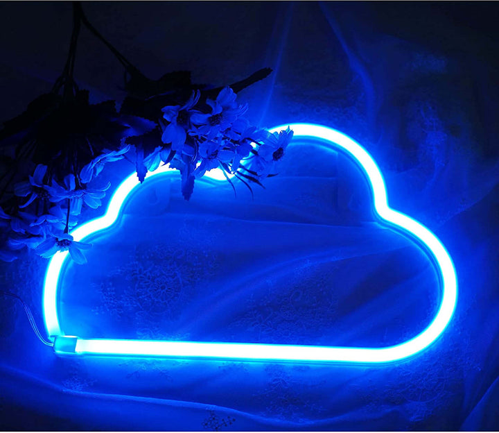 Cloud Neon Sign - Dreamy Bedroom Night Light