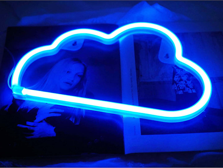 Cloud Neon Sign - Dreamy Bedroom Night Light