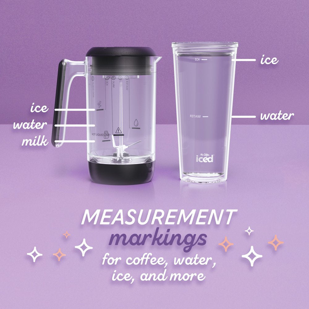 Single Serve Frappe and Iced Coffee Maker with Blender