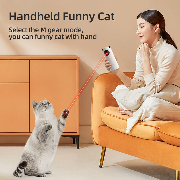 Automatic Laser Toy - Smart LED Teaser for Cats and Dogs