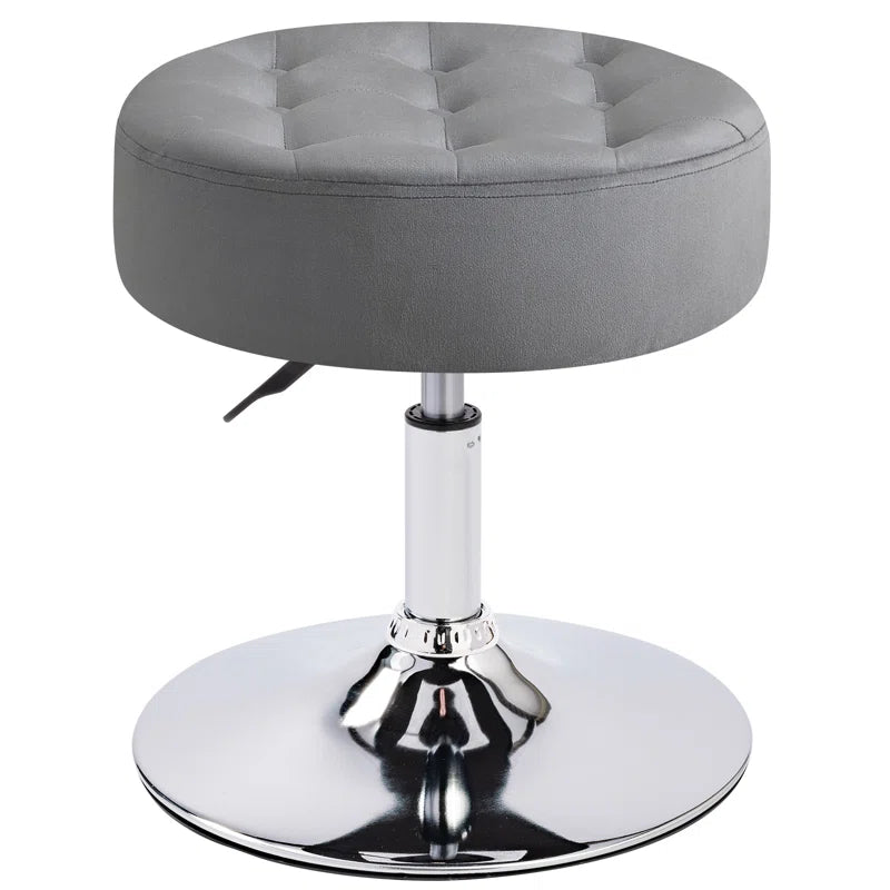 Iron Swivel Makeup Accent Stool