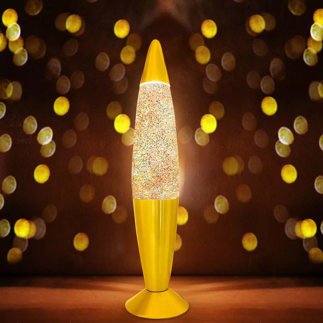 Jambo 16" Rainbow Glitter Lamp, Beautiful Liquid Lamp, Perfect Holiday Gift