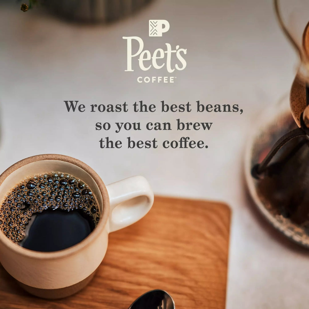 Peet's Coffee House Blend Whole Bean Coffee, Premium Dark Roast