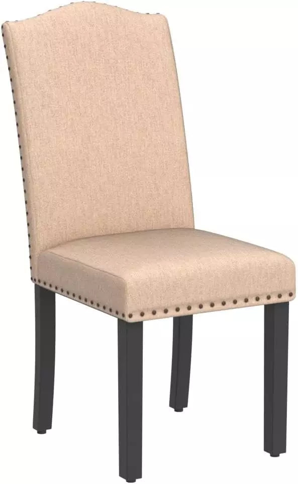 Dining Chairs Set of 6 Upholstered Parsons, Kitchen or Living Room